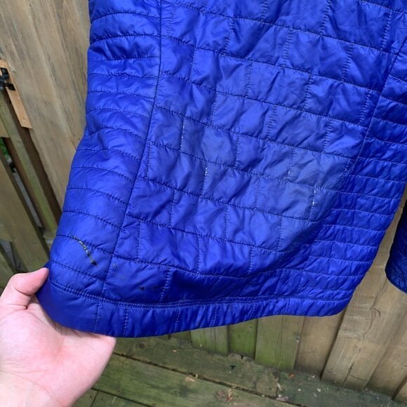 Patagonia Nano Puff Jacket Blue Large - Picture 3 of 7